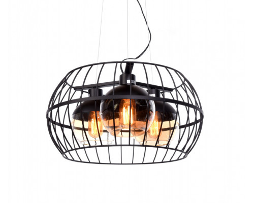 Заказать Подвесная люстра Lumina Deco LDP 11765-3 BK| VIVID-LIGHT.RU