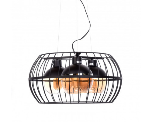 Заказать Подвесная люстра Lumina Deco LDP 11765-3 BK| VIVID-LIGHT.RU