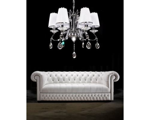 Купить Подвесная люстра Lumina Deco LDP 9267-6 CHR| VIVID-LIGHT.RU