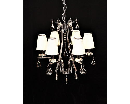 Купить Подвесная люстра Lumina Deco LDP 66247-6 WT| VIVID-LIGHT.RU