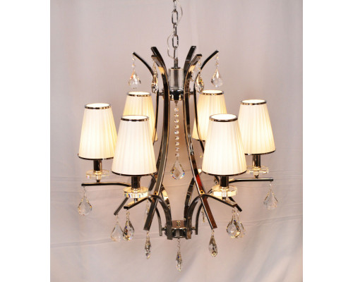 Купить Подвесная люстра Lumina Deco LDP 66247-6 WT| VIVID-LIGHT.RU