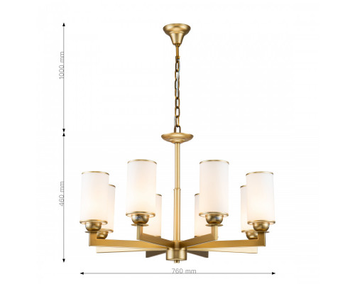 Заказать Подвесная люстра Favourite 2621-8P| VIVID-LIGHT.RU