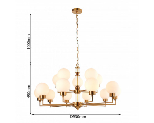 Оформить заказ Подвесная люстра Favourite 2670-15P| VIVID-LIGHT.RU