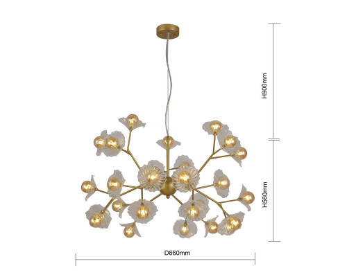 Заказать Подвесная люстра F-Promo 2629-27P| VIVID-LIGHT.RU