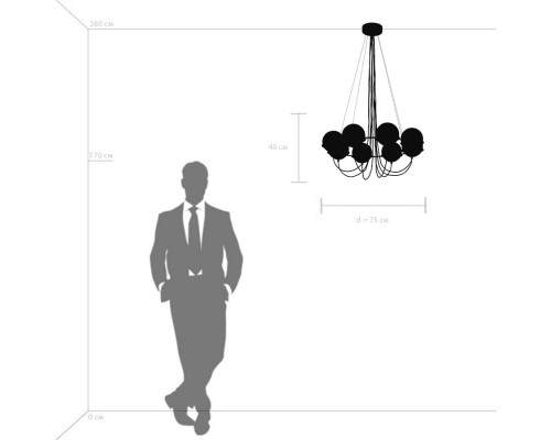 Купить Подвесная люстра Lightstar 803283| VIVID-LIGHT.RU