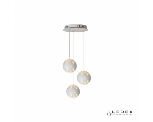 Сделать заказ Подвесная люстра iLedex P1009-3 WH| VIVID-LIGHT.RU