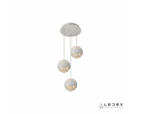 Сделать заказ Подвесная люстра iLedex P1009-3 WH| VIVID-LIGHT.RU