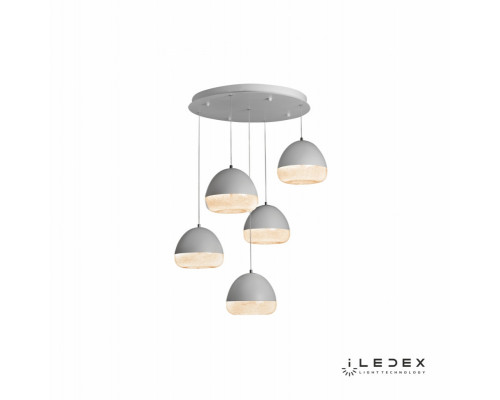 Заказать Подвесная люстра iLedex WLD8885-5Y WH| VIVID-LIGHT.RU