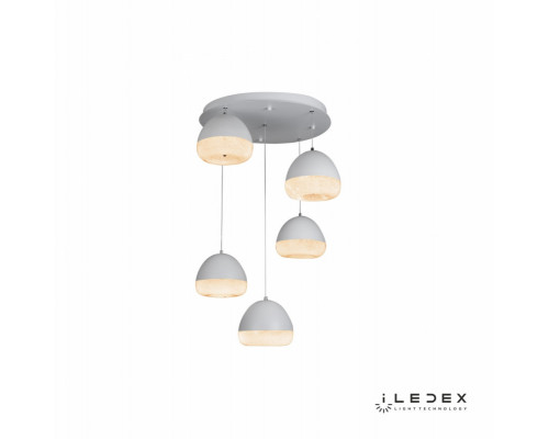 Заказать Подвесная люстра iLedex WLD8885-5Y WH| VIVID-LIGHT.RU