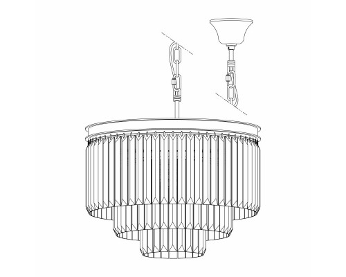 Заказать Подвесная люстра Citilux CL332131| VIVID-LIGHT.RU