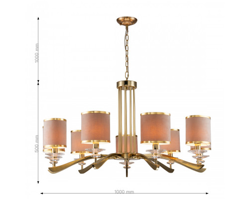 Сделать заказ Подвесная люстра Favourite 2689-9P| VIVID-LIGHT.RU