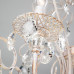 Заказать Подвесная люстра Eurosvet 3305/12 белый с золотом/прозрачный хрусталь Strotskis| VIVID-LIGHT.RU