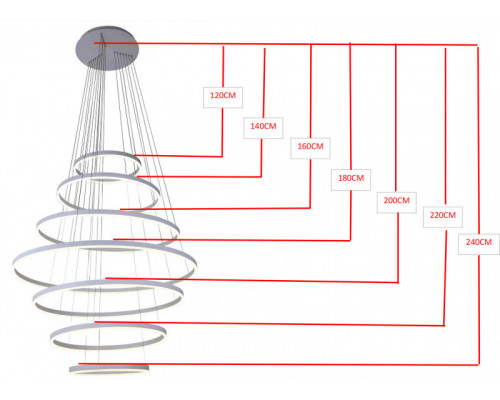 Оформить заказ Подвесная люстра KinkLight 08537,01(4000K)| VIVID-LIGHT.RU