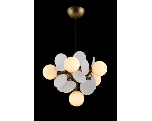 Оформить заказ Подвесная люстра LOFT IT 10008/6 white| VIVID-LIGHT.RU