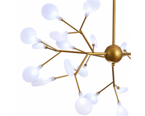 Оформить заказ Подвесная люстра Natali Kovaltseva GRACE 75126/8С GOLD| VIVID-LIGHT.RU