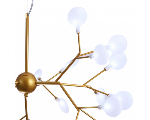 Оформить заказ Подвесная люстра Natali Kovaltseva GRACE 75126/8С GOLD| VIVID-LIGHT.RU