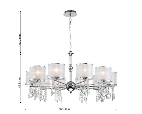 Оформить заказ Подвесная люстра Favourite 2869-10P| VIVID-LIGHT.RU