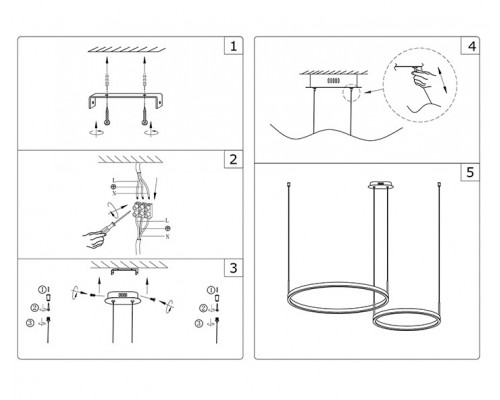 Заказать Подвесная люстра KinkLight 08219,19PA (4000K)| VIVID-LIGHT.RU