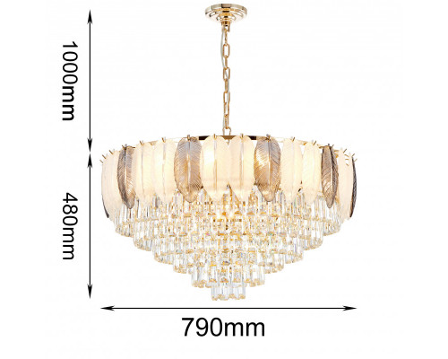 Заказать Подвесная люстра Favourite 2982-18P| VIVID-LIGHT.RU