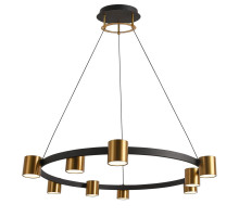 Подвесная люстра Natali Kovaltseva LED LAMPS 81129/7C BRASS BLACK