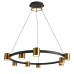 Купить Подвесная люстра Natali Kovaltseva LED LAMPS 81129/7C BRASS BLACK| VIVID-LIGHT.RU