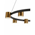 Заказать Подвесная люстра Natali Kovaltseva LED LAMPS 81129/7C BRASS BLACK| VIVID-LIGHT.RU