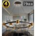 Заказать Подвесная люстра Natali Kovaltseva LED LAMPS 81129/7C BRASS BLACK| VIVID-LIGHT.RU
