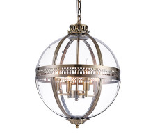 Подвесная люстра DeLight Collection KM0115P-4M antique brass