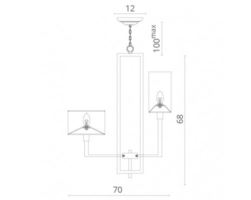 Заказать Подвесная люстра Divinare 5933/01 LM-8| VIVID-LIGHT.RU
