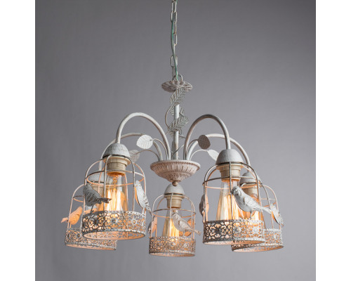 Оформить заказ Подвесная люстра ARTE Lamp A5090LM-5WG| VIVID-LIGHT.RU