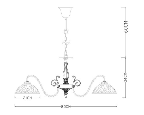 Сделать заказ Подвесная люстра ARTE Lamp A5358LM-5WG| VIVID-LIGHT.RU