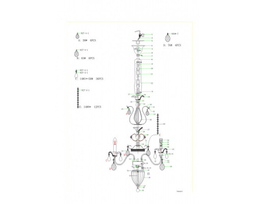 Купить Подвесная люстра Lightstar 790062| VIVID-LIGHT.RU