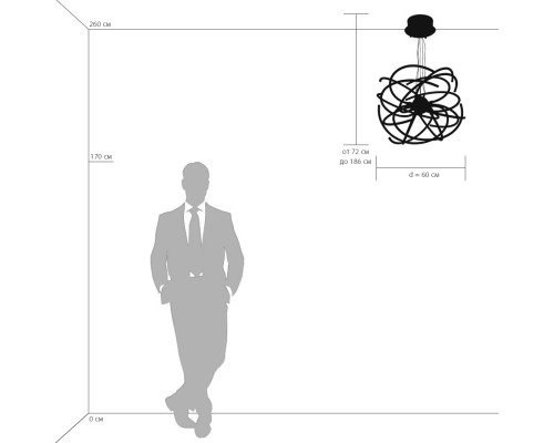 Оформить заказ Подвесная люстра Lightstar 748152| VIVID-LIGHT.RU