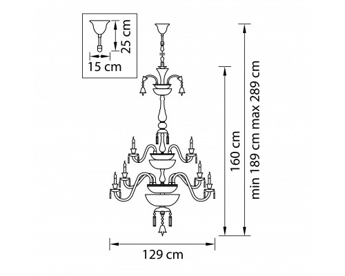 Заказать Подвесная люстра Lightstar 716364| VIVID-LIGHT.RU
