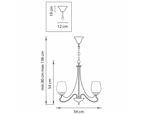 Оформить заказ Подвесная люстра Lightstar 734057| VIVID-LIGHT.RU