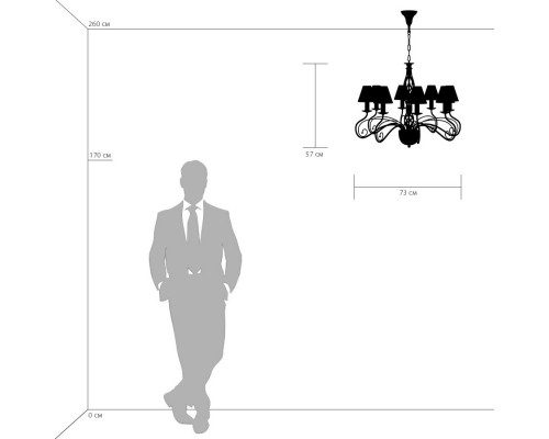 Сделать заказ Подвесная люстра Lightstar 782080| VIVID-LIGHT.RU