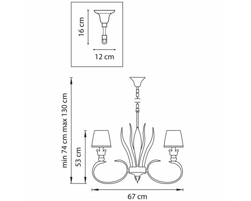Оформить заказ Подвесная люстра Lightstar 783061| VIVID-LIGHT.RU