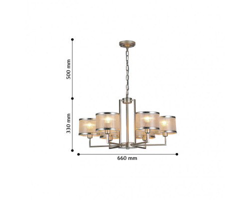 Оформить заказ Подвесная люстра F-Promo 2487-6P| VIVID-LIGHT.RU