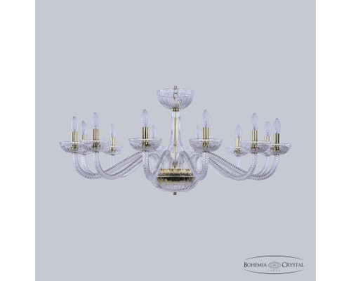 Оформить заказ Подвесная люстра Bohemia Ivele Crystal 1311/12/360 G Cl/Clear/M-1G| VIVID-LIGHT.RU