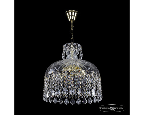 Купить Подвесная люстра Bohemia Ivele Crystal 14781/35 G Leafs| VIVID-LIGHT.RU