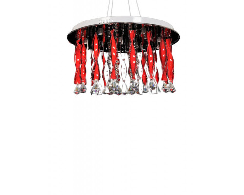 Заказать Подвесная люстра Lumina Deco LDC 9040-17 RED| VIVID-LIGHT.RU