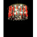Оформить заказ Подвесная люстра Lumina Deco LDC 9040-17 RED| VIVID-LIGHT.RU