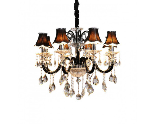 Сделать заказ Подвесная люстра Lumina Deco LDP 66249-8 BK| VIVID-LIGHT.RU