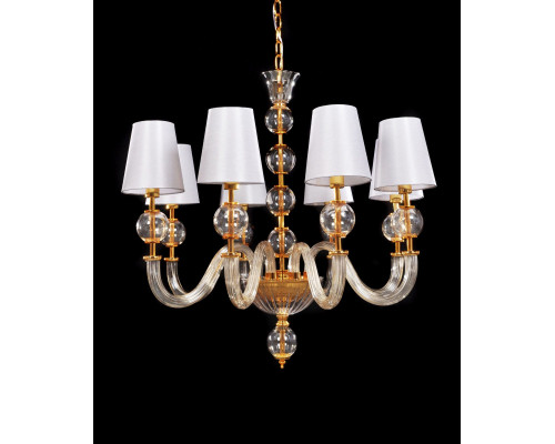 Заказать Подвесная люстра Lumina Deco LDP 5012-8 WT| VIVID-LIGHT.RU