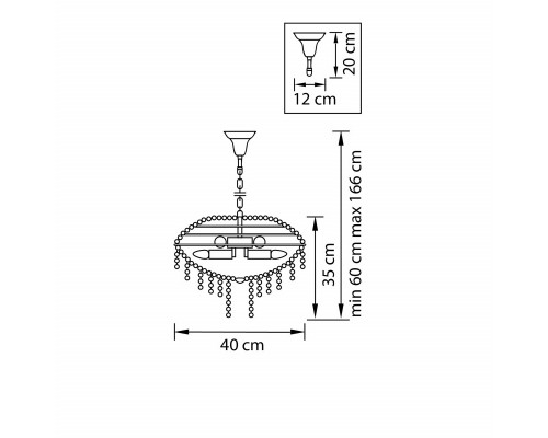 Оформить заказ Подвесная люстра Lightstar 700090| VIVID-LIGHT.RU