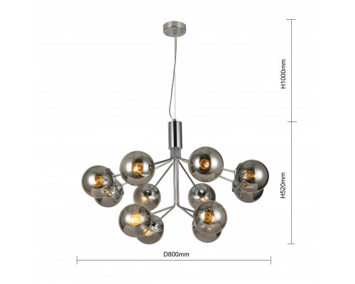 Сделать заказ Подвесная люстра F-Promo 2630-12U| VIVID-LIGHT.RU