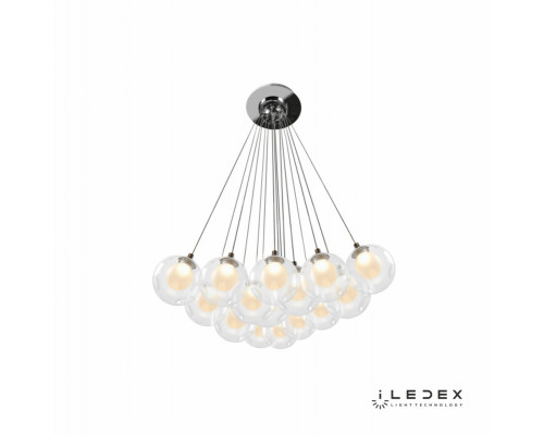 Сделать заказ Подвесная люстра iLedex C4492-15 CR| VIVID-LIGHT.RU