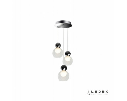 Сделать заказ Подвесная люстра iLedex C4476-3R CR| VIVID-LIGHT.RU