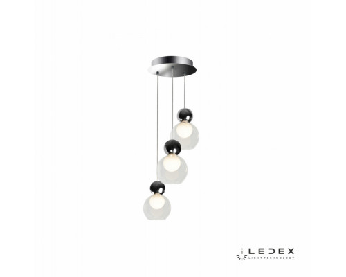 Сделать заказ Подвесная люстра iLedex C4476-3R CR| VIVID-LIGHT.RU
