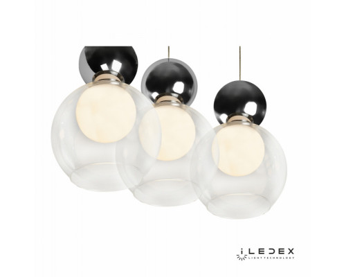 Сделать заказ Подвесная люстра iLedex C4476-3R CR| VIVID-LIGHT.RU